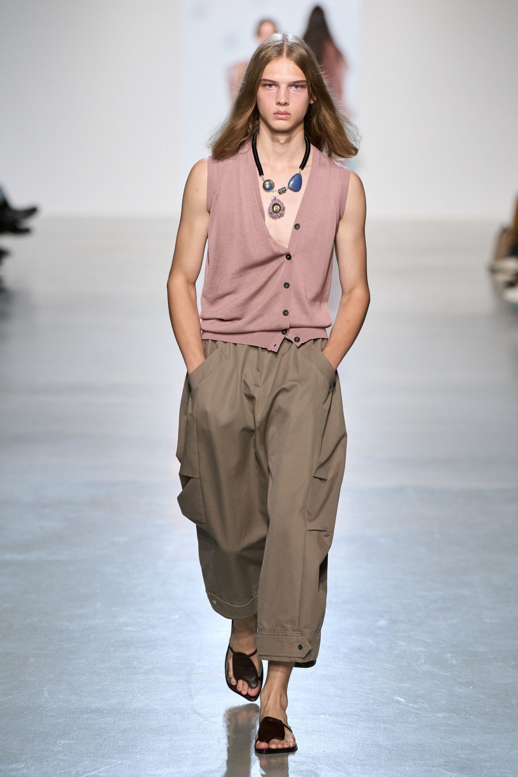 button-front sweater vest