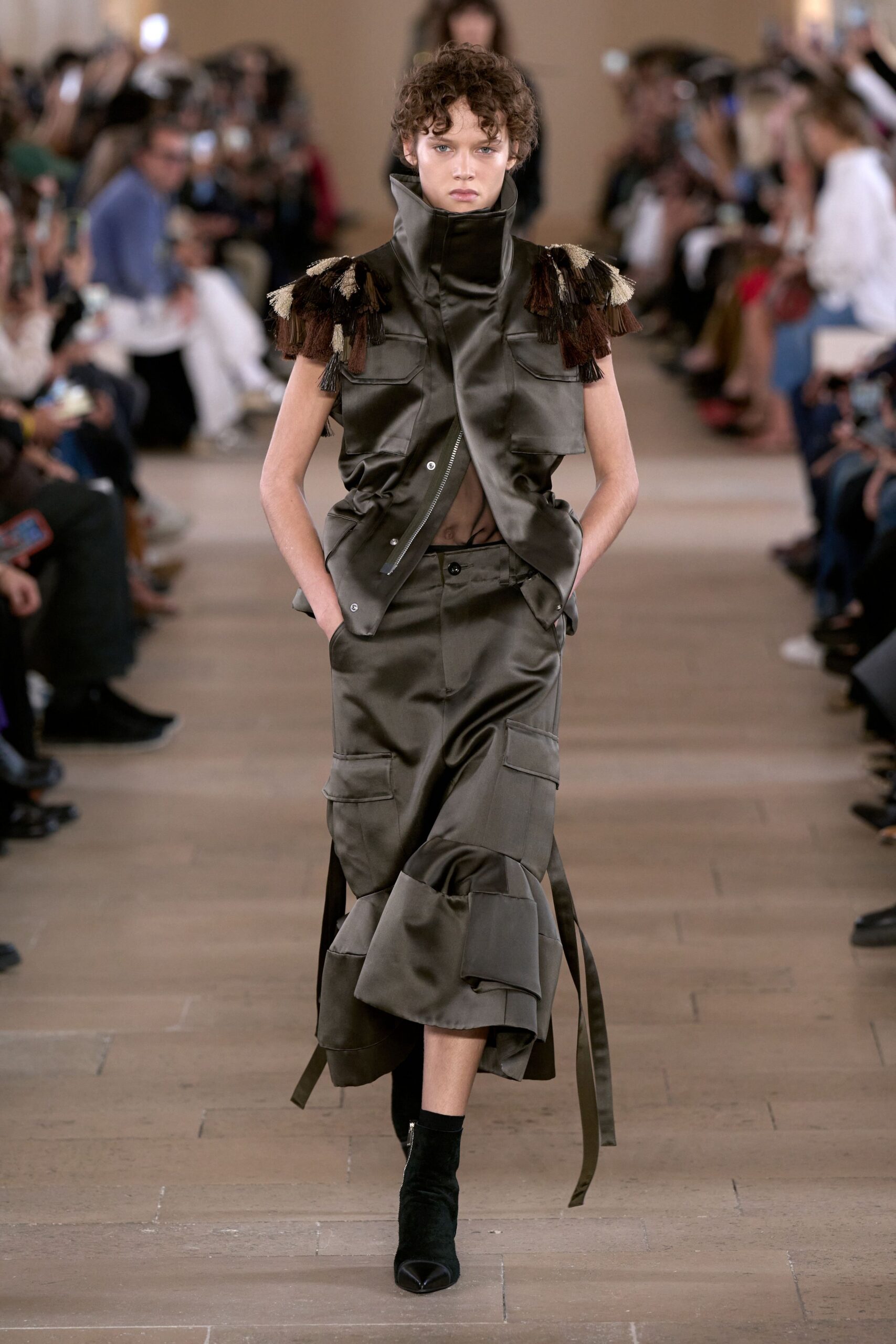 Sacai Spring 2027 Ready-to-Wear Look 1