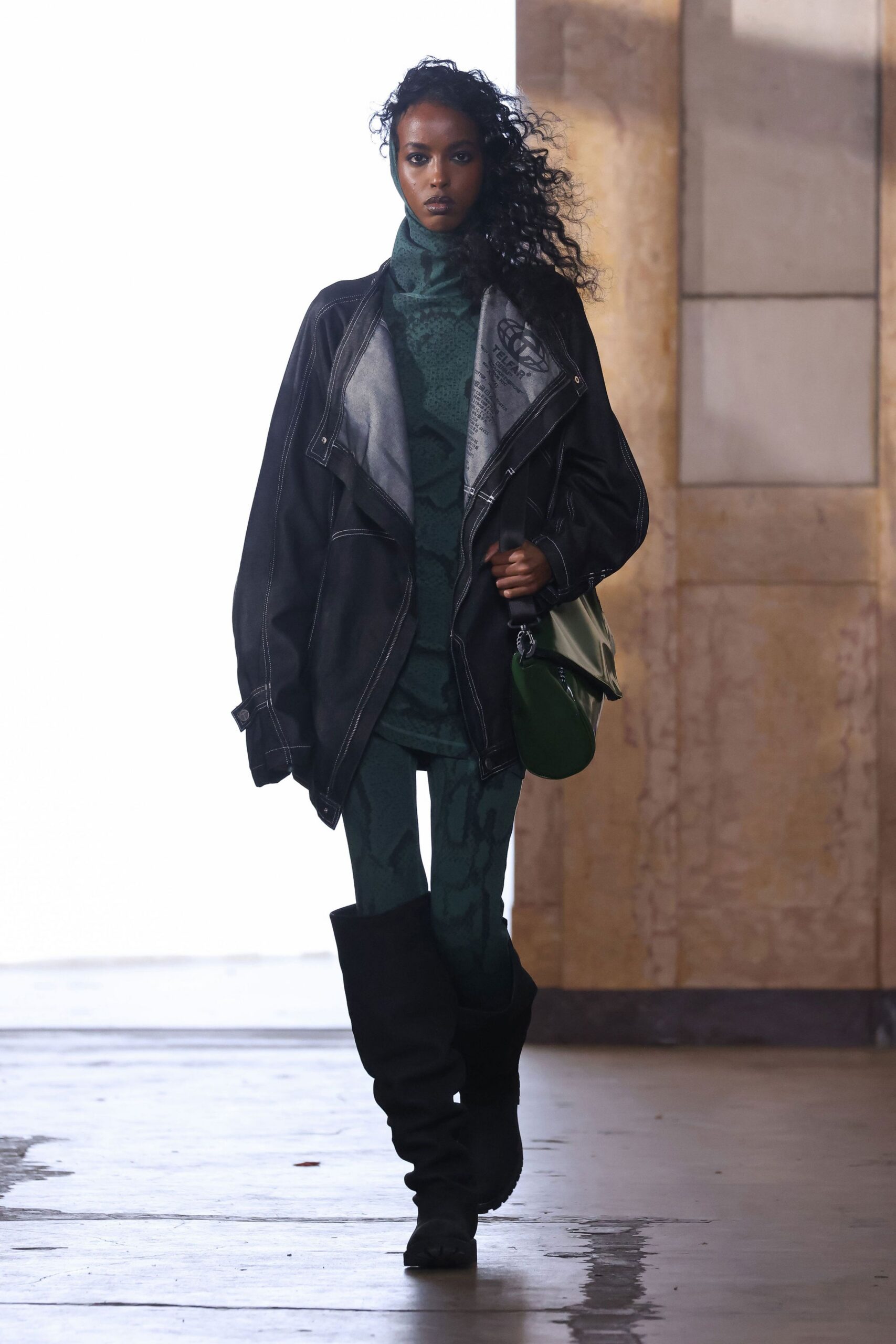 oversized moto jacket