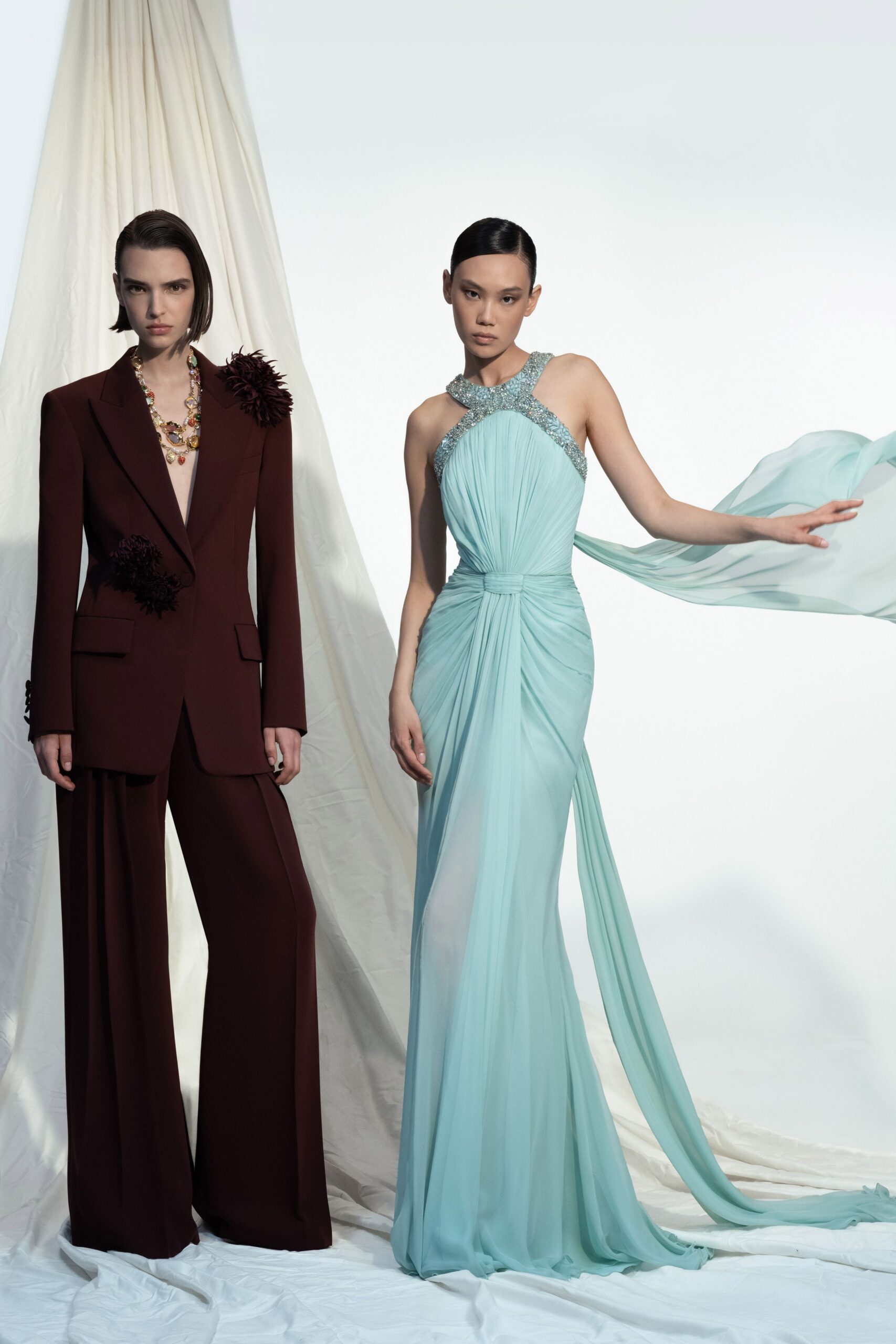 Zuhair Murad Spring 2027 Ready-to-Wear Look 12
