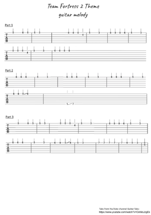 Team Fortress 2 Theme guitar tab.png