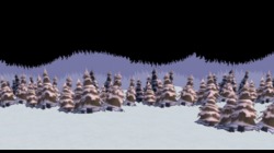 Snow Pine Skycards