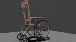 An Old Wheel Chair