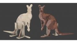 Kangaroo Cutout