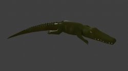 Swamp Prop: Animated Gator