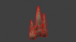 Stalagtites with Collision Mesh