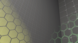 Holographic honeycomb textures