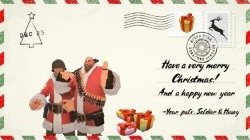 Soldier & Heavy's Christmas Card