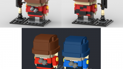 BrickHeadz-style Lego Soldier