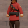 Toy-looking Soldier Model