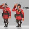 Soldier in paint 3d