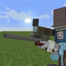 Minecraft-Styled Sniper Stock Weapons