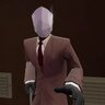Blank disguise for spy