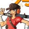 Tracer's Scout Cosplay