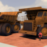 Huge Mining vehicles