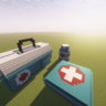 All health pickups in Minecraft.