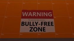 Bully-free Zone Sign 3