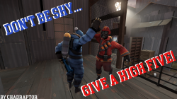 Don't be shy... give a high five! [re-upload]