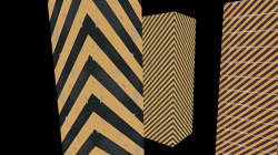 Hi-res hazard stripe texture