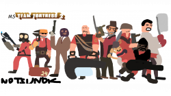 THE TF2 ROSTER BUT IT MS PAINT