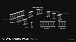 Stone Railing Pack
