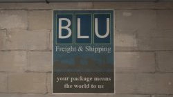BLU Freight & Shipping Poster