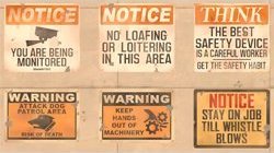 Generic Industrial Sign Pack