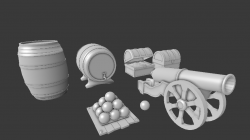 Small Pirate prop pack