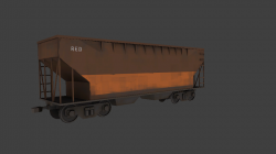 Hopper Traincar