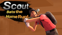 Scout Bats the Home Run