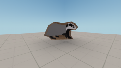 Badger Cutout model