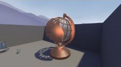 Giant Bronze Globe