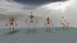 Modular Skeleton Props
