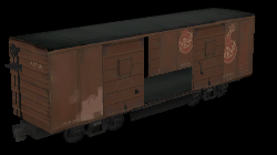 boxcar with doubledoor