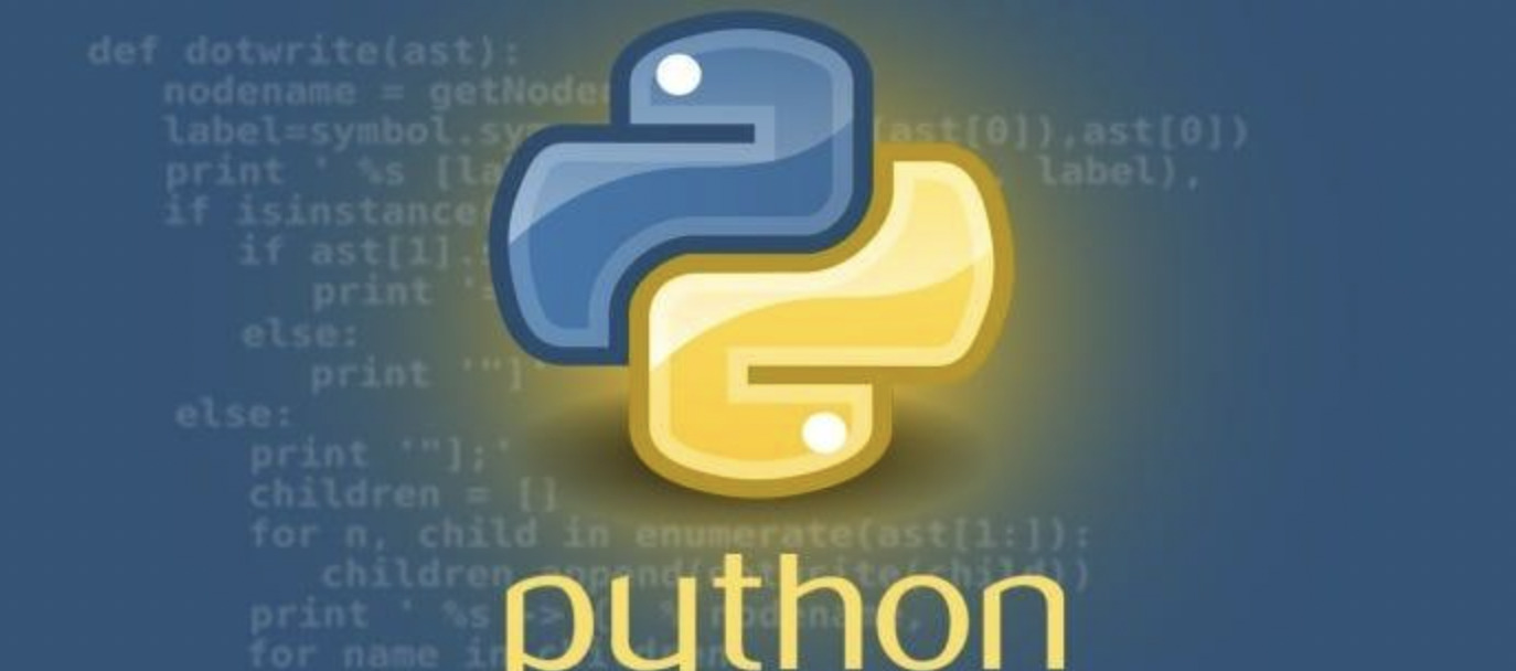 Python programming language logo