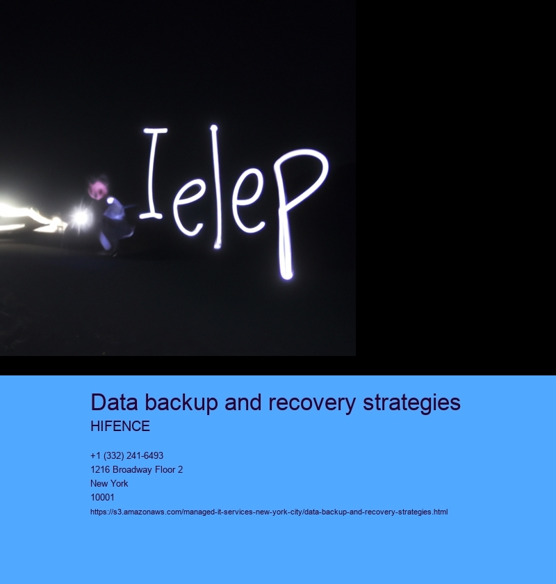 Importance of data backup and recovery