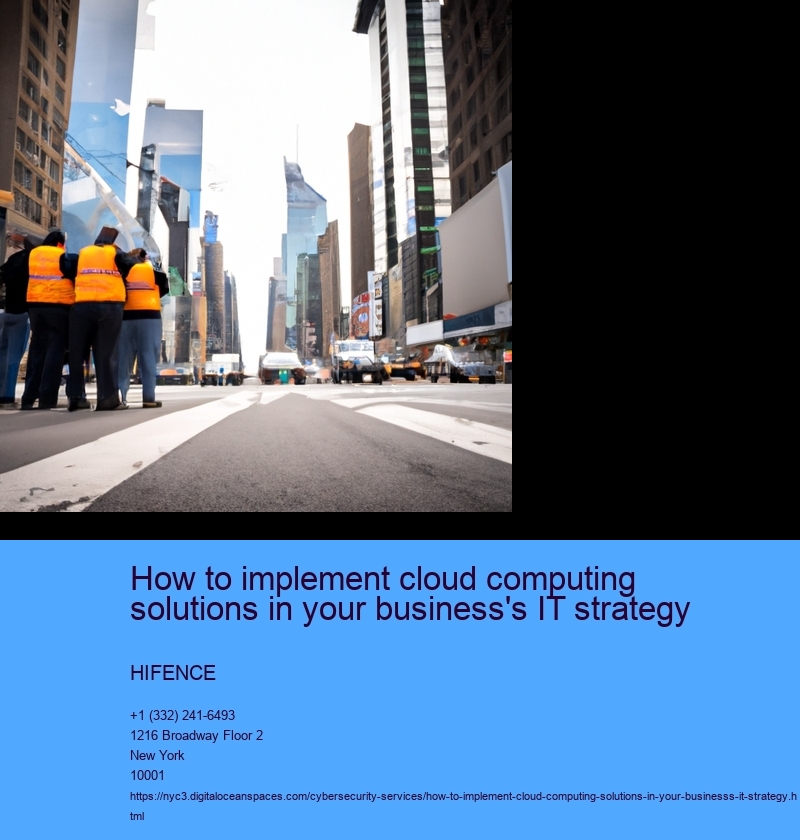 Assess current IT infrastructure and identify areas for cloud integration