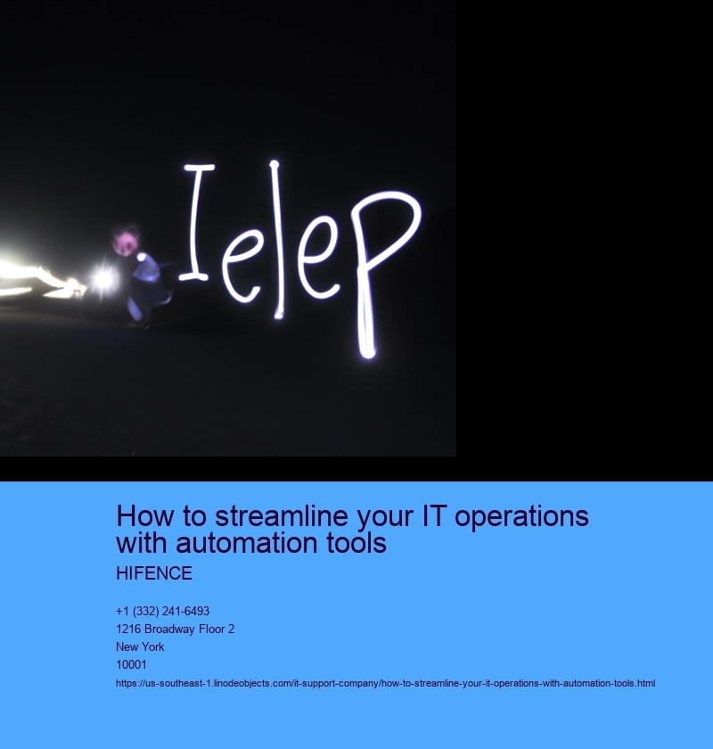 Identifying areas for automation in IT operations