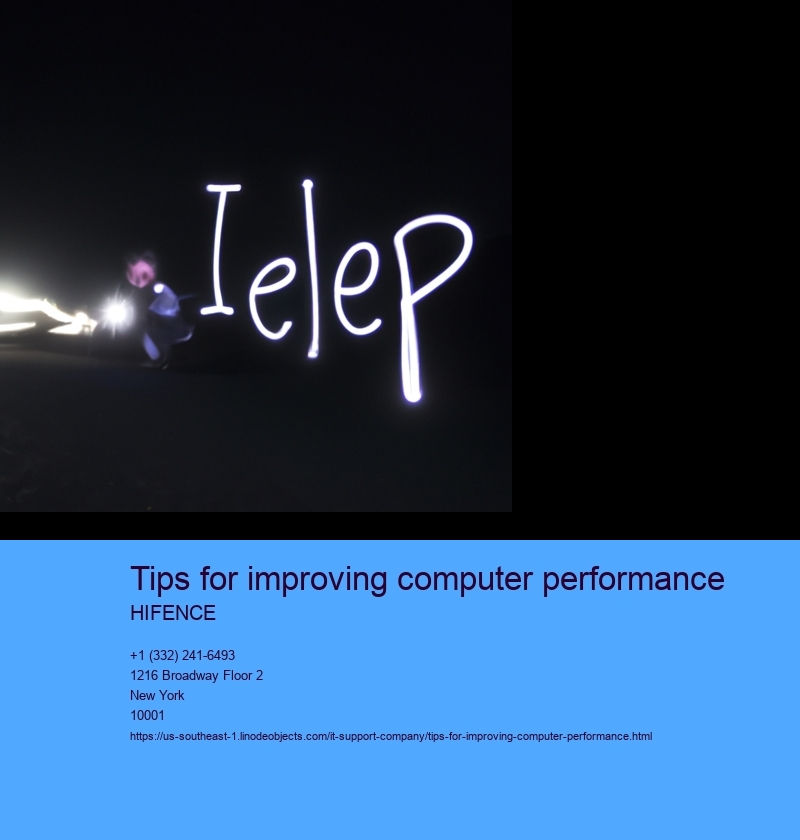 Clear out unnecessary files and programs