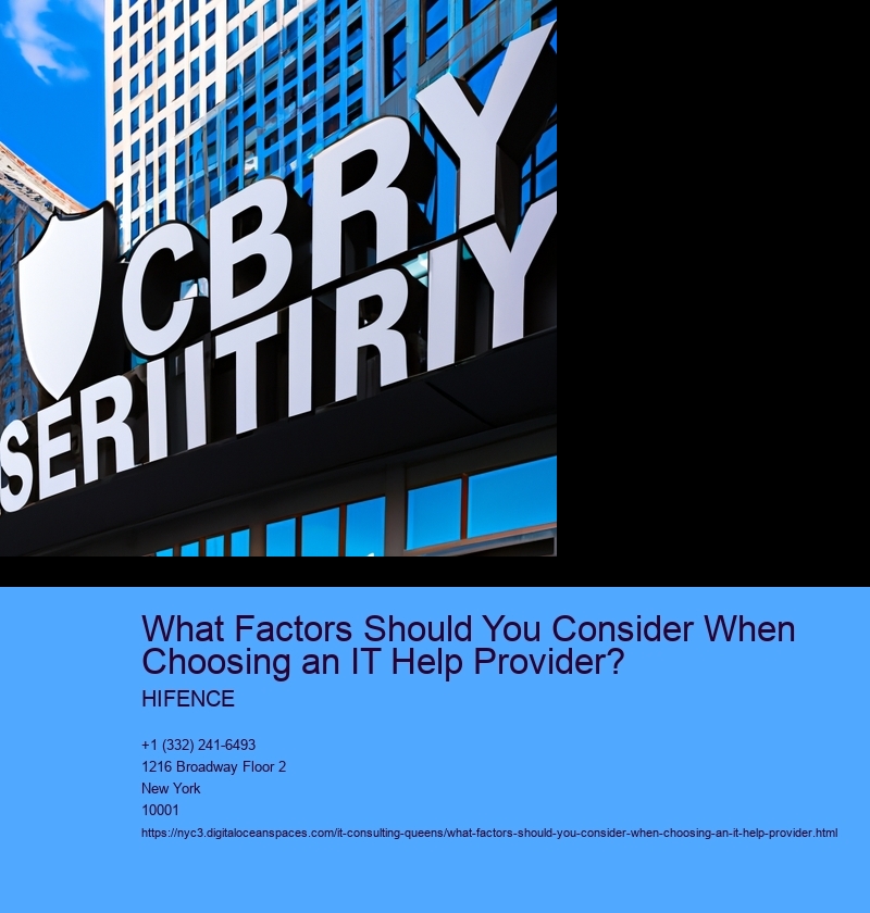 Types of services offered