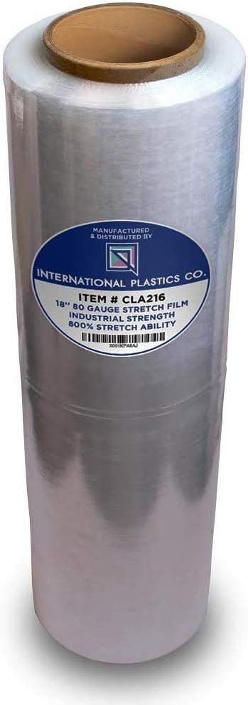 🌟 Experience the ultimate level of protection and durability with the 18" Stretch Film/Wrap! This high-quality industrial-grade stretch film is designed with 7 layers and an 80-gauge thickness, providing incredible strength and flexibility. With the ability to stretch up to 800% of its original size, this stretch film ensures a tight and secure wrap for your goods during transportation or storage. Trust in its reliability for all your packaging needs! 🌟🌼 Top 5 Takeaways 🌼1 Industrial-Grade Strength: The 18" Stretch Film/Wrap is engineered for industrial use, offering superior strength and durability to withstand the rigors of transportation and storage. 💪📦2 7 Layers for Extra Protection: With 7 layers and an 80-gauge thickness, this stretch film provides exceptional resistance to punctures, tears, and damages, ensuring optimal protection for your goods. 🛡🔍3 Incredible Stretch Capacity: Stretching up to 800% of its original size, this film allows you to tightly wrap and secure various-sized items, ensuring a snug fit and added stability during transport. 🌀📏4 Versatile Usage: Whether for bundling packages, pallet wrapping, or securing items for moving, the 18" Stretch Film/Wrap caters to a wide range of industrial and packaging needs. 📦🚛5 Easy to Use: The film's ease of use, combined with its reliable performance, makes it a go-to choice for both professional movers and everyday packaging tasks. 🎯🏠 Pros  Industrial-grade strength for optimal protection. 7 layers and 80-gauge thickness for added durability. Incredible stretch capacity for versatile application. Suitable for various industrial and packaging tasks. Easy-to-use film for efficient wrapping and securing. Cons  May require additional tools or equipment for large-scale wrapping applications. Some users may prefer different sizes or thickness options.🌟 In summary, the 18" Stretch Film/Wrap stands out as an industrial-strength solution for securing and protecting your goods during transportation and storage. With its 7-layer construction, 80-gauge thickness, incredible stretch capacity, and ease of use, this stretch film offers unmatched durability and flexibility for various packaging needs. Embrace reliable packaging with the 18" Stretch Film/Wrap for your valuable goods! 🌟