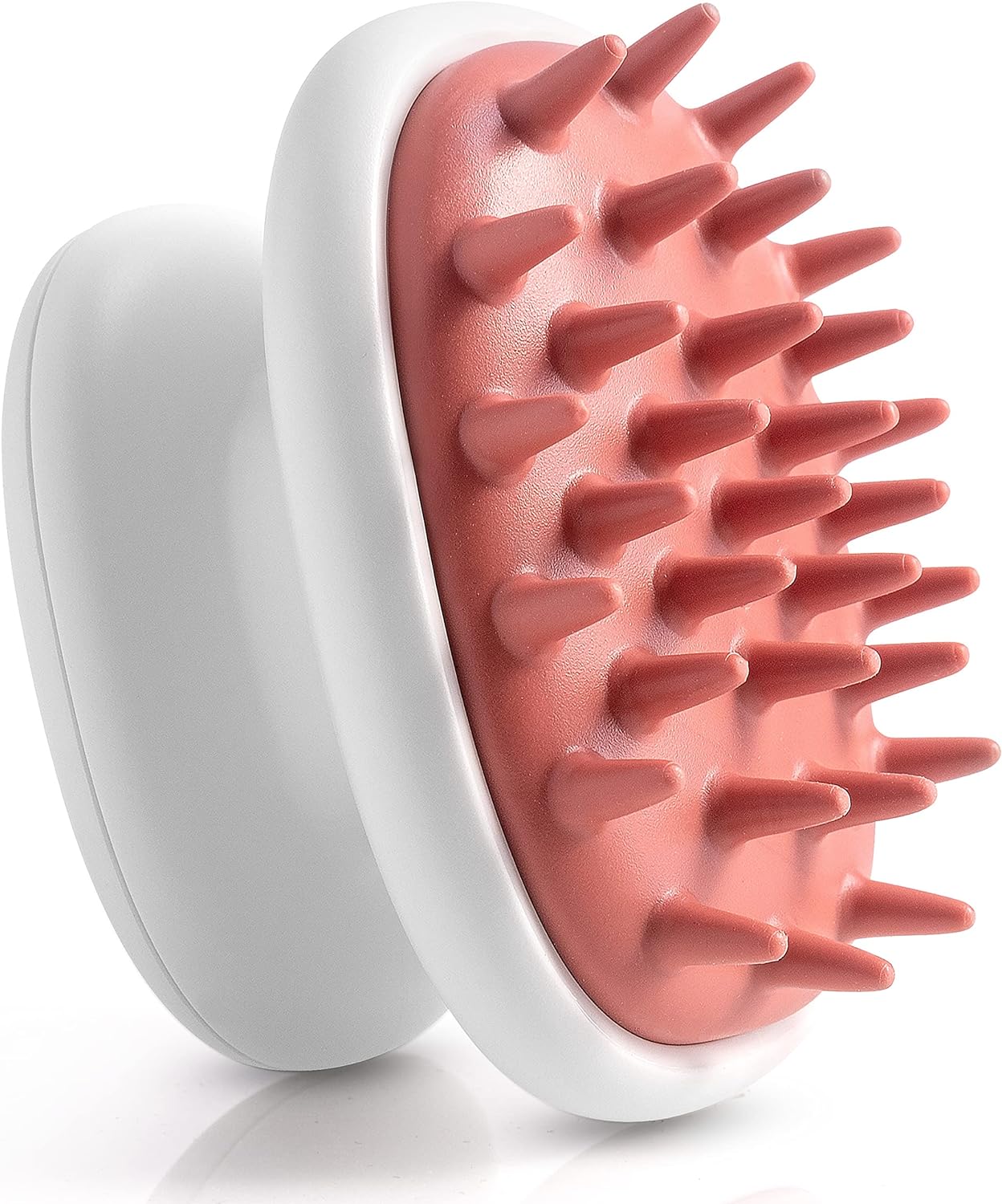 KAMEDIS Fillable Scalp Massager Brush - Silicone Gentle Scalp Scrubber, Exfoliator & Dandruff Scrub Away - Use On Shower with Shampoo for Scalp Scrub. Suitable for Men & Women