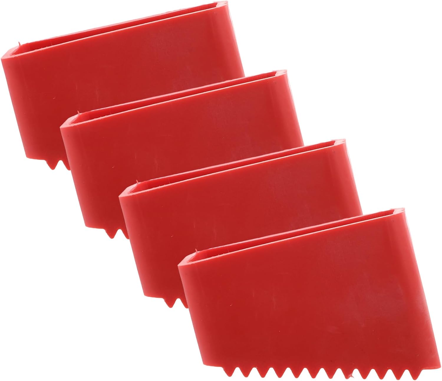 4Pcs Ladder Feet Covers Non- Slip:Rubber Steep Ladder Foot Pads Cushion Extension Ladder Covers Security Bumpers Replacement for Ladder Accessories Red