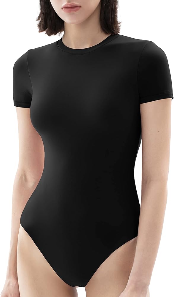 I recently purchased a black women's bodysuit top, and I must say, I'm thoroughly impressed! The fit is fantastic, hugging my curves in all the right places without feeling restrictive. The material is soft and comfortable, making it perfect for all-day wear. Plus, the versatility of this piece is unmatched  it pairs effortlessly with jeans for a casual look or can be dressed up with a skirt for a night out. Overall, I highly recommend this bodysuit top to anyone looking for a stylish and comfortable wardrobe staple.