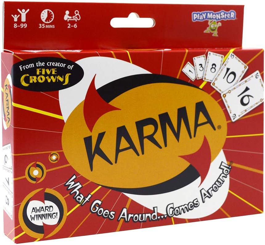 Set KARMA  The Elimination-Style Card Game With Multiple Winners  Fun for All Ages  For Ages 8+