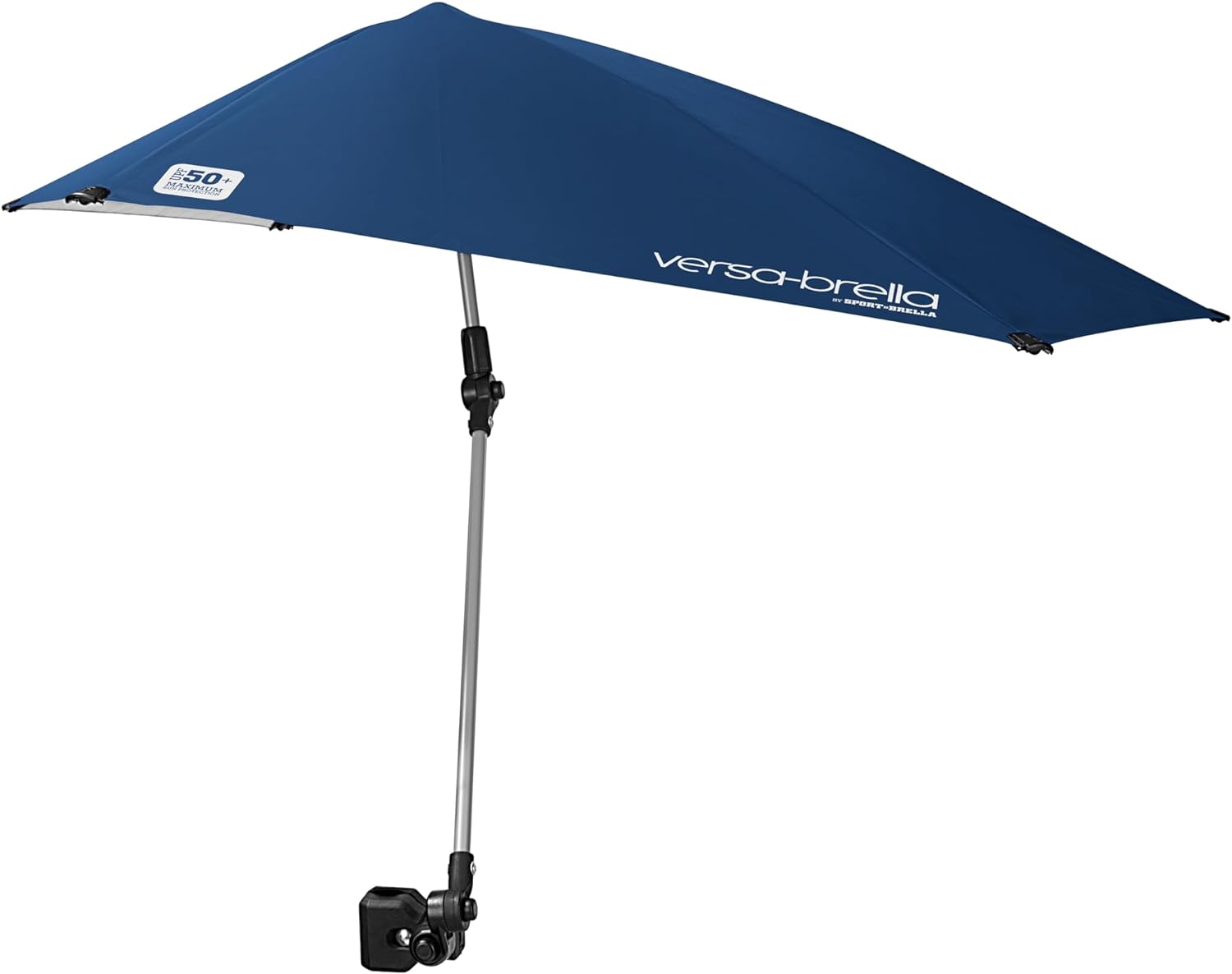 Sport-Brella Versa-Brella SPF 50+ Adjustable Umbrella with Universal Clamp