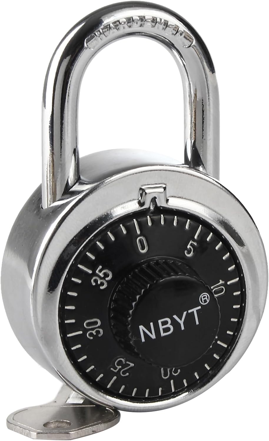 Combination Padlocks - Dial Locks for School Lockers and Gym Lockers with Key - Combo Locks, Code Locks and Padlocks with Combination Locks for Lockers - Padlock for Locker, Gym, and School