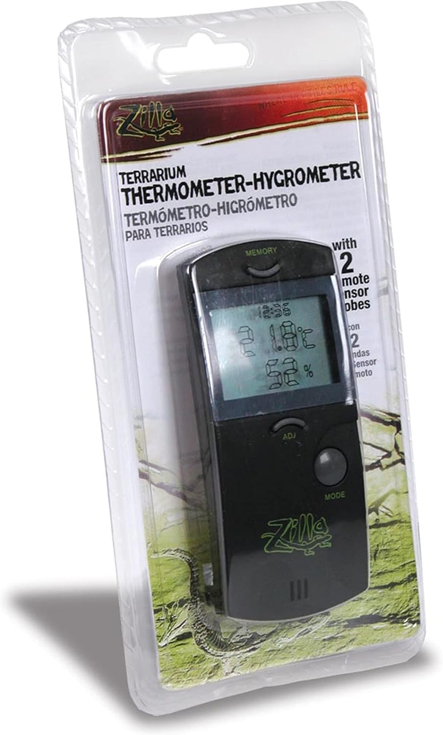 Zilla Terrarium Thermometer-Hygrometer