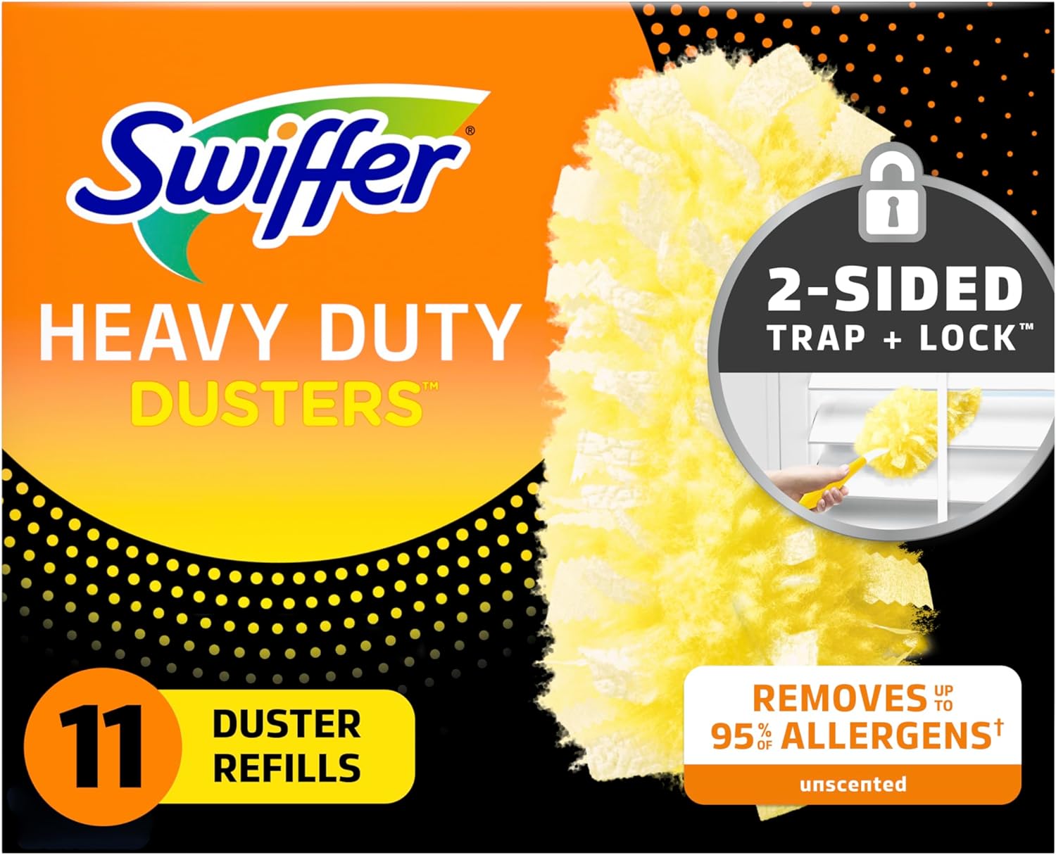 This is one of many Swiffer products in my house. Great for cleaning ceiling fans.