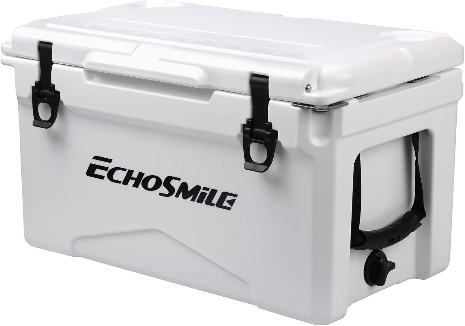 EchoSmile 30/35/40 Quart Rotomolded Cooler, 5 Days Protale Ice Cooler, Ice Chest Suit for BBQ, Camping, Pincnic, and Other Outdoor Activities